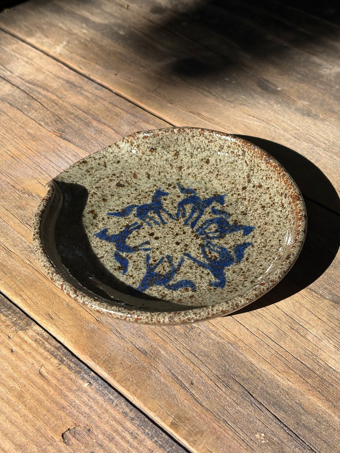 Running Horses spoon rest