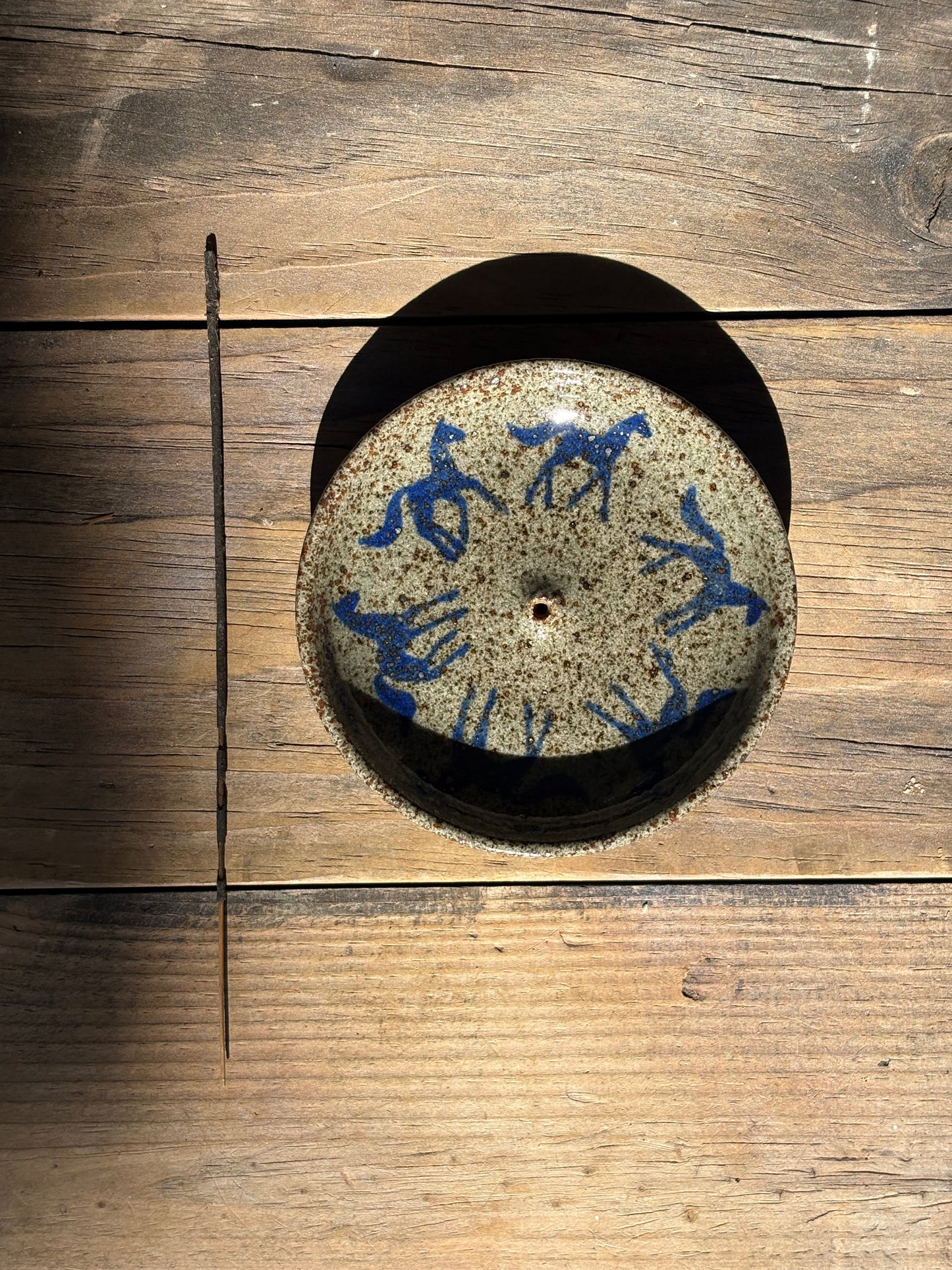 Running Horses incense holder