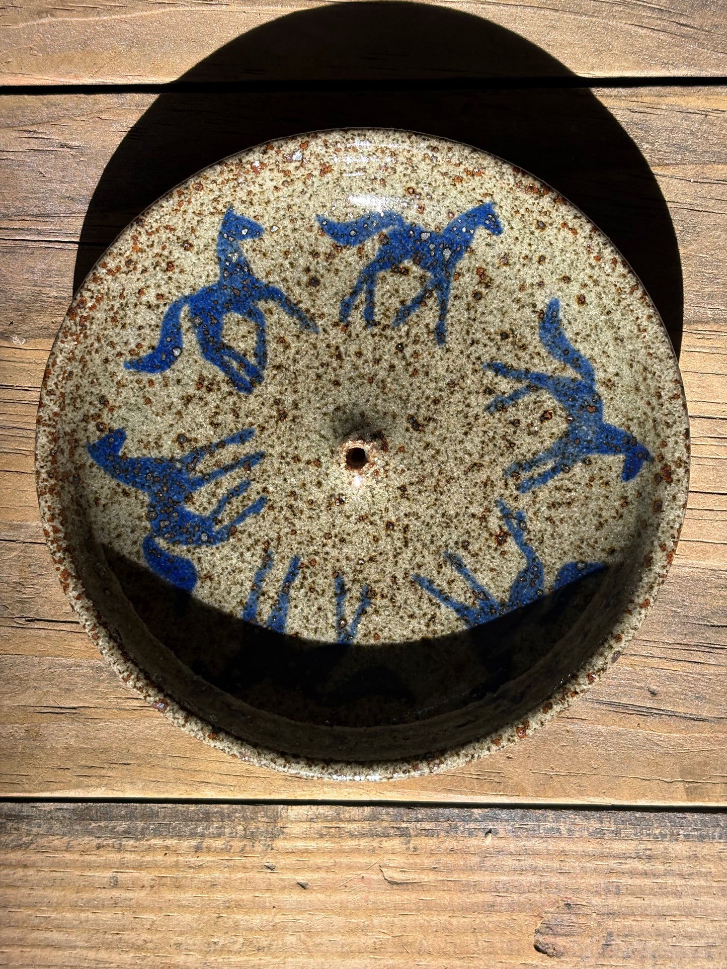 Running Horses incense holder