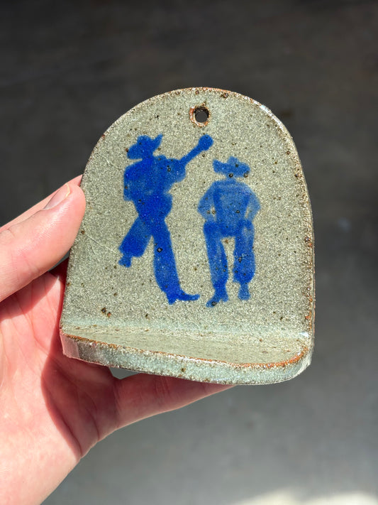 Cowboy Campfire shelf