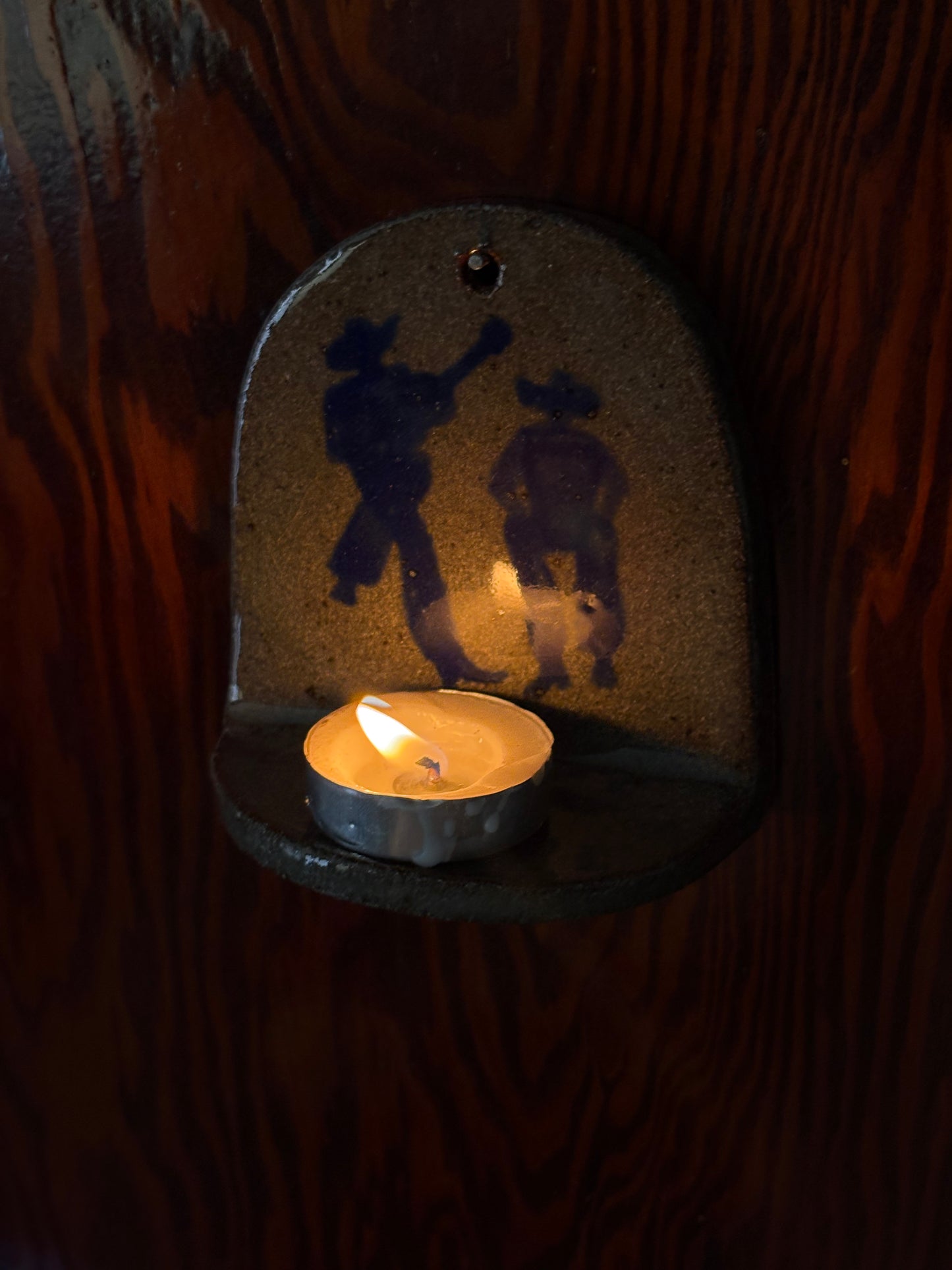 Cowboy Campfire shelf