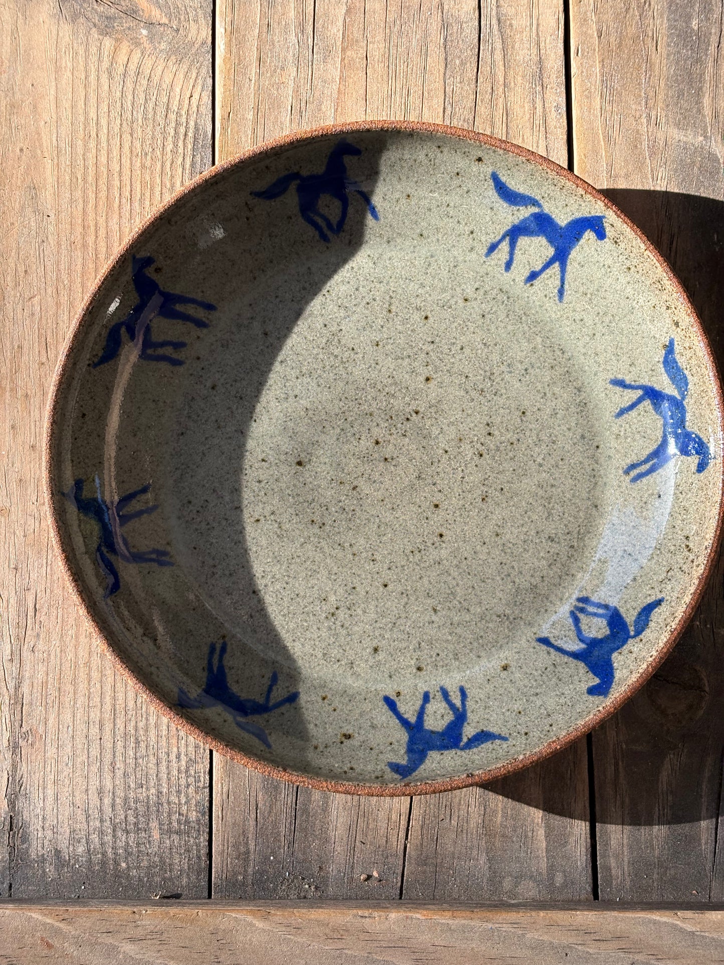 Running Horses bowl