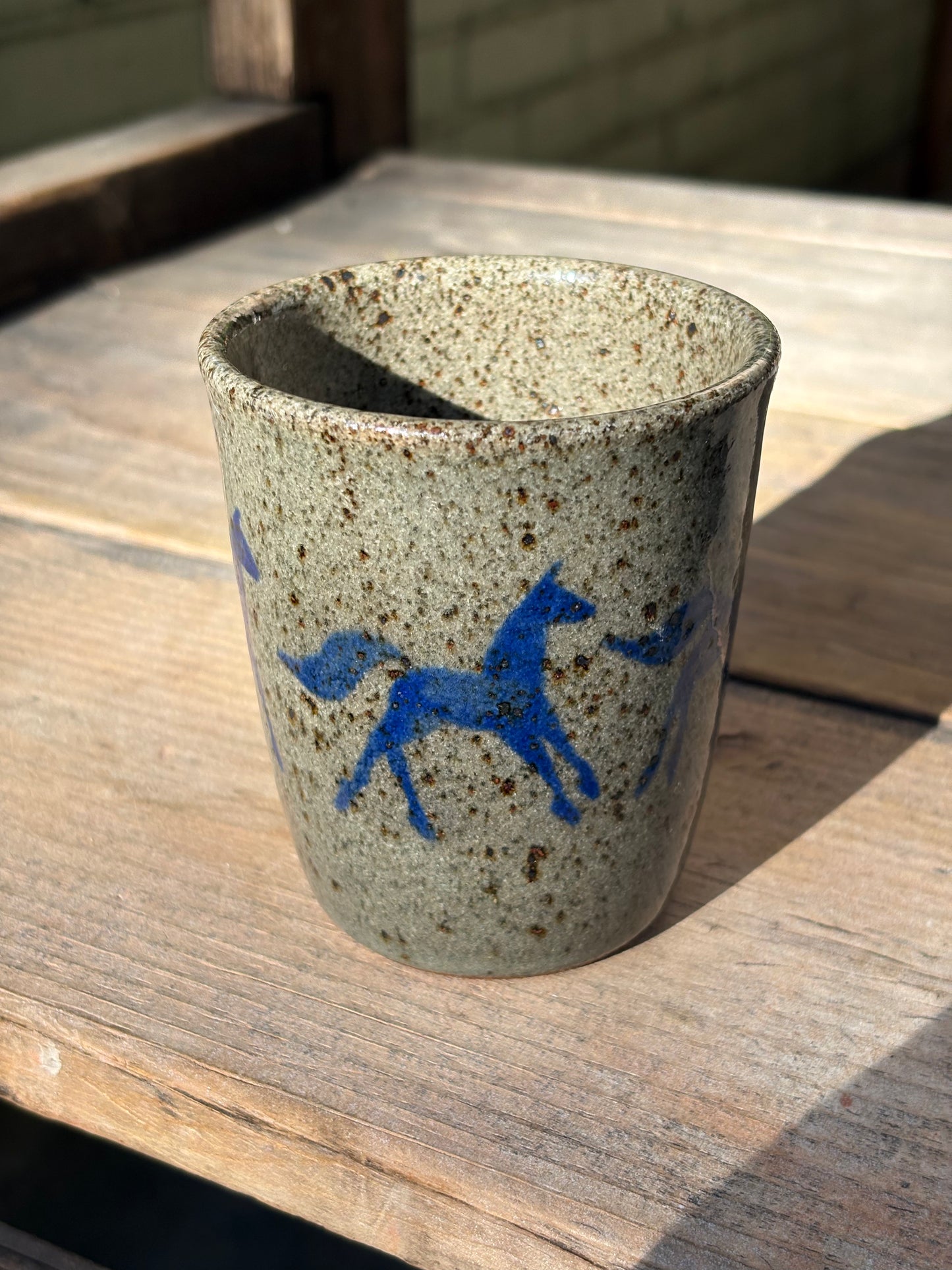Running Horses mug