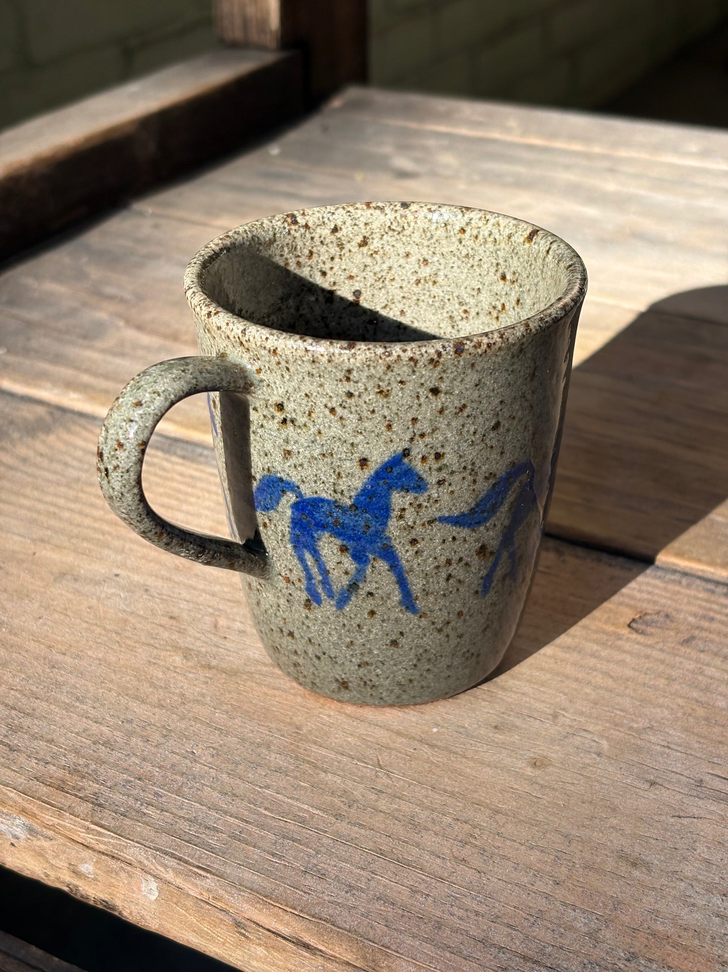 Running Horses mug