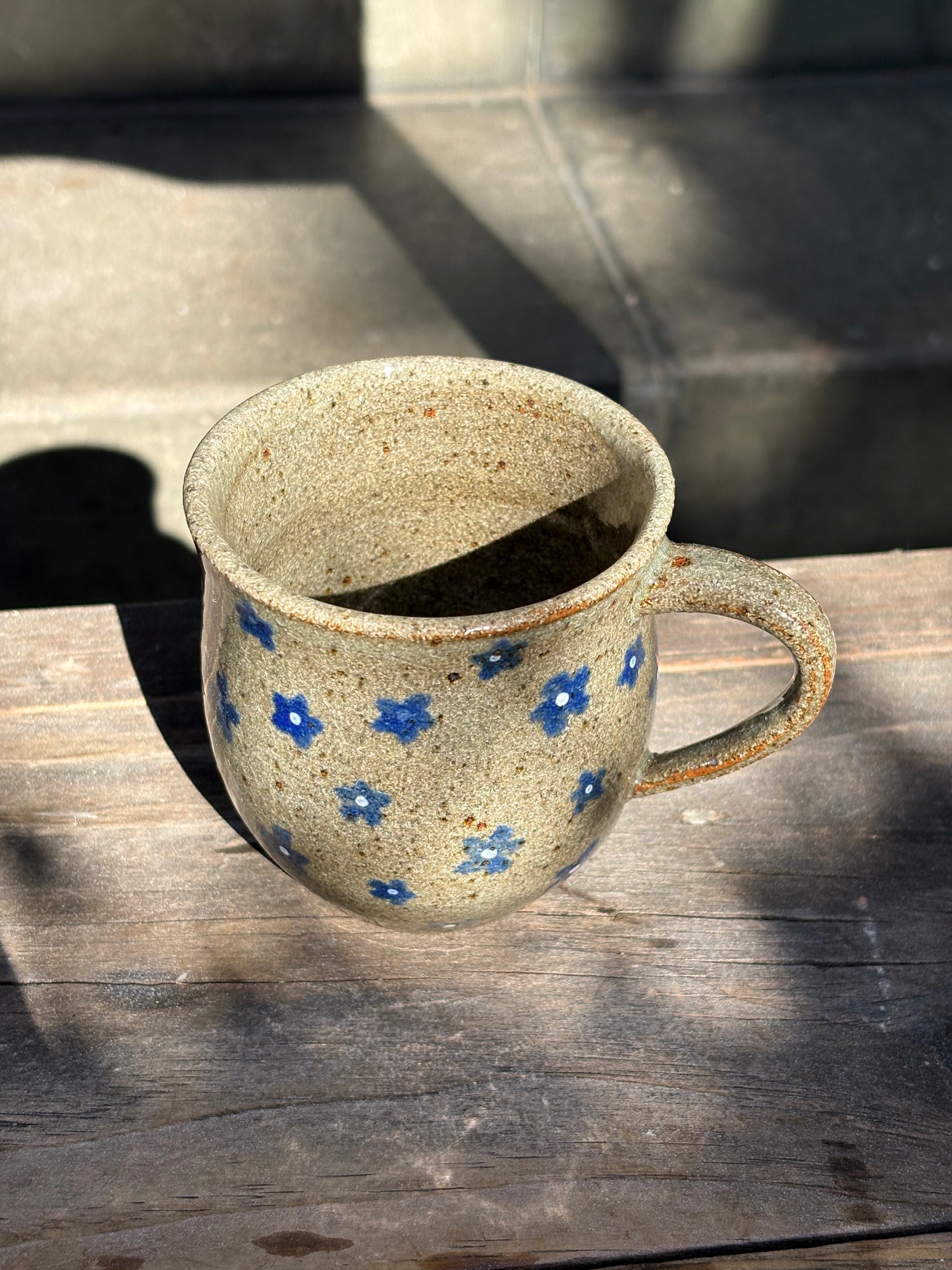 Blue Flowers mug