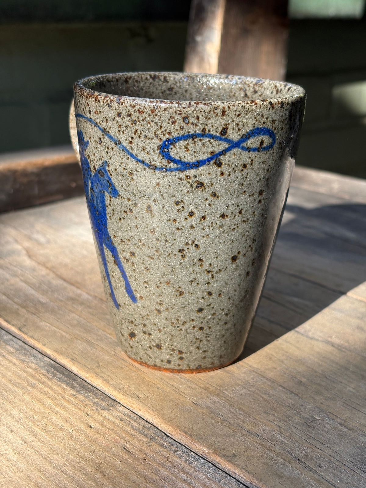 Lassoing Cowboy and Bull mug