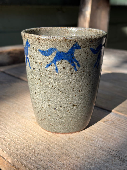 Running Horses cup
