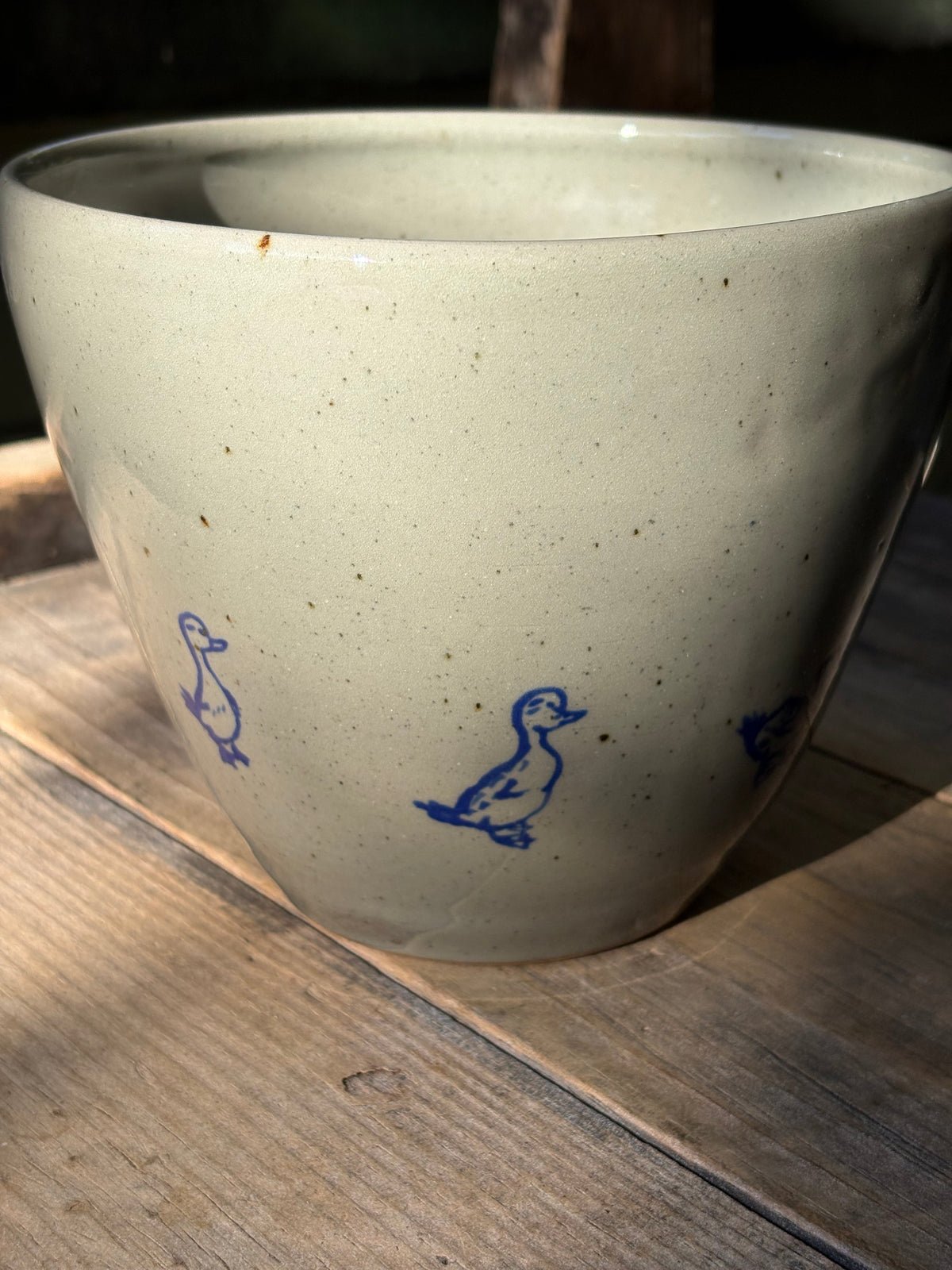 Duck with Duckling planter