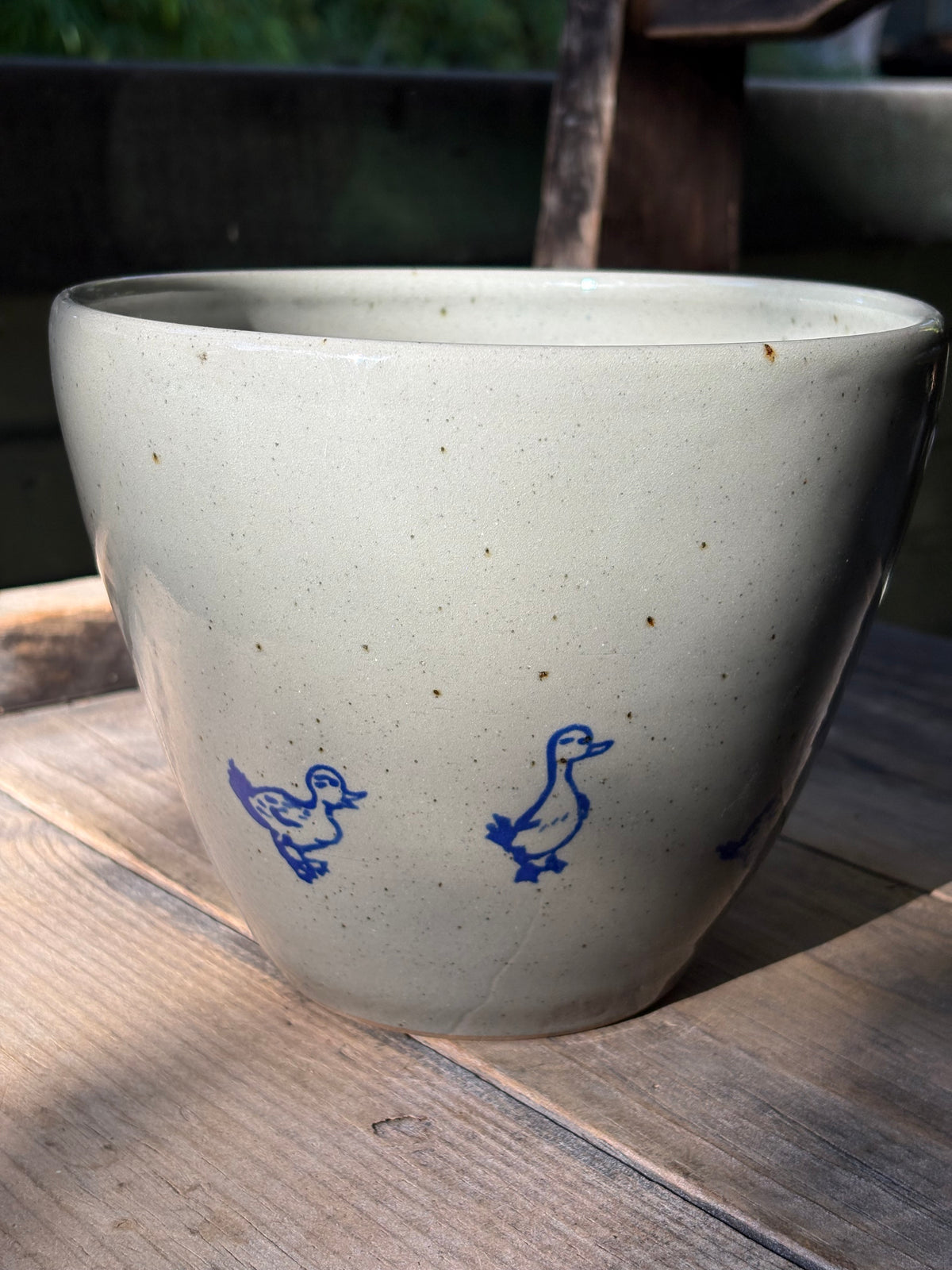 Duck with Duckling planter