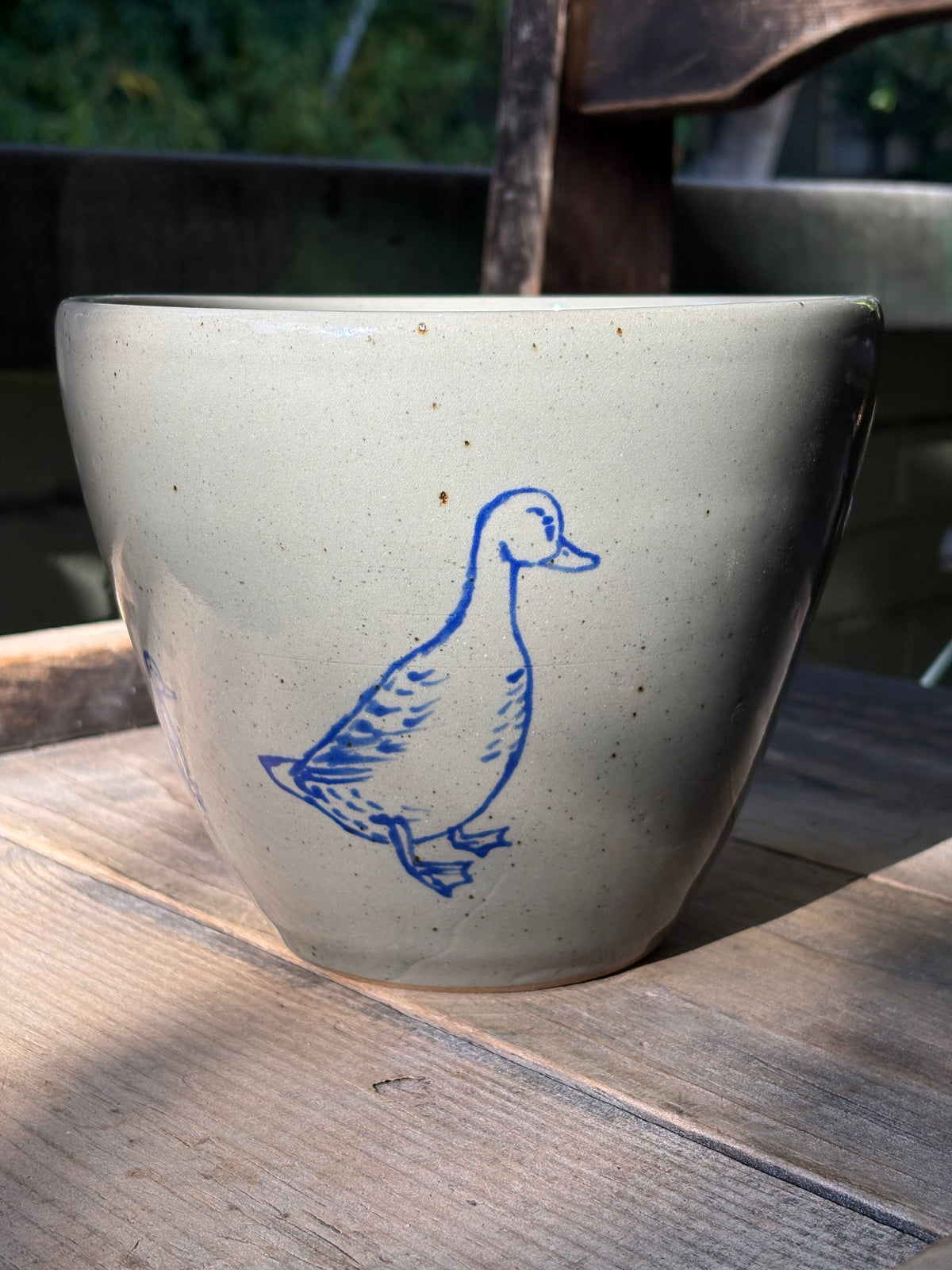 Duck with Duckling planter
